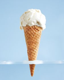 Photo:  Vanilla icecream 